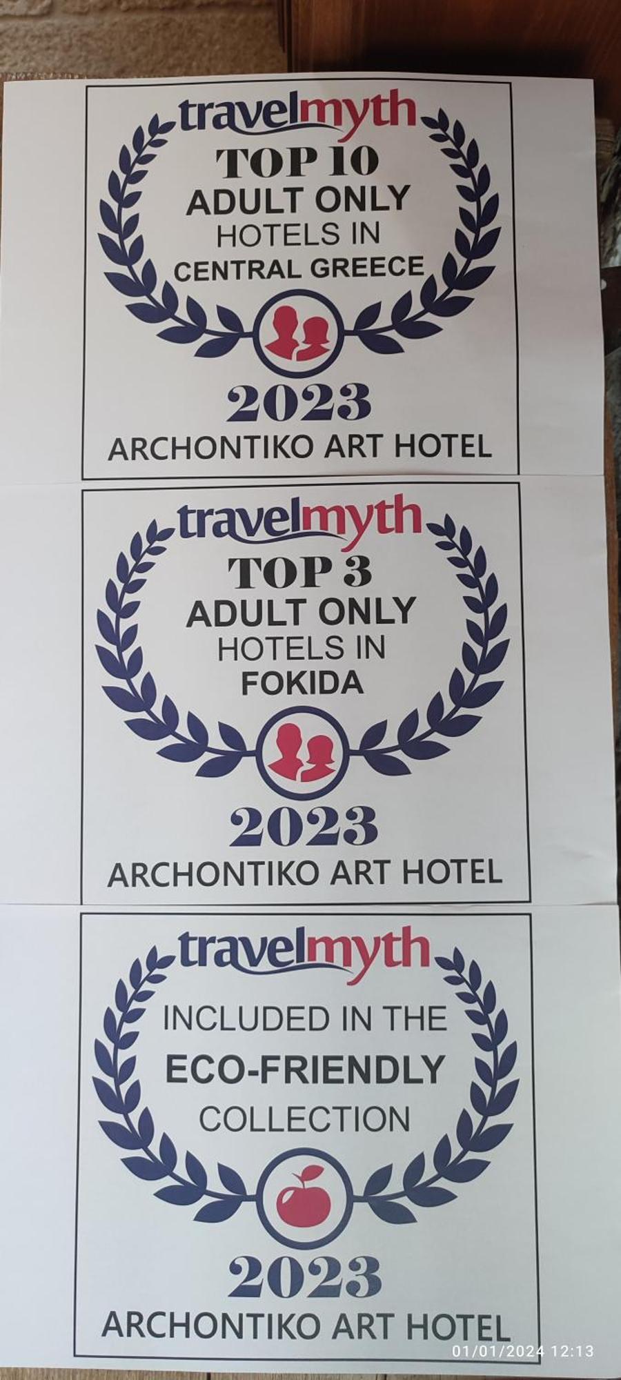 Archontiko Art Hotel Galaxidi Exterior foto