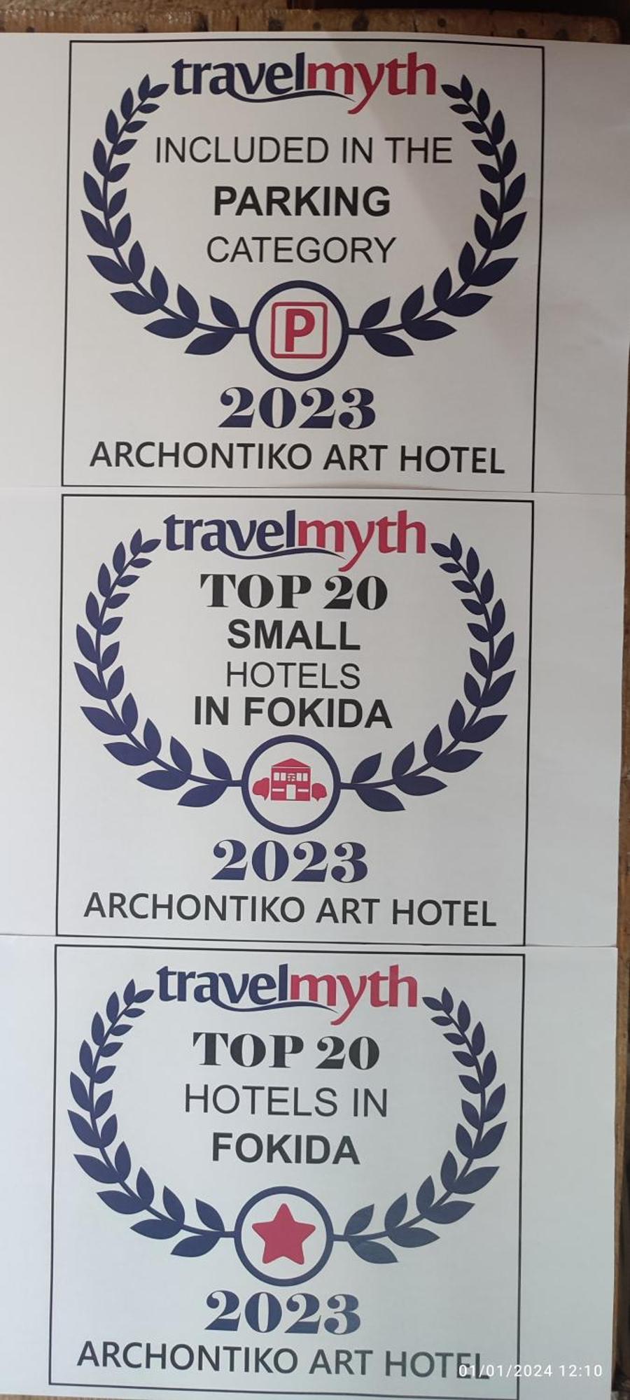 Archontiko Art Hotel Galaxidi Exterior foto